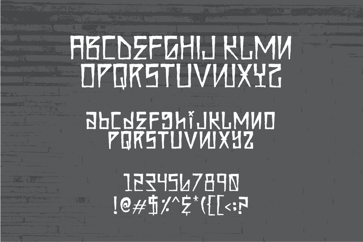Rebels font preview 4