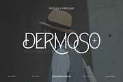 Dermoso - Stylish Sans Serif Font, a Sans Serif Font by Flawless And Co (Thumbnail 1 of 10)