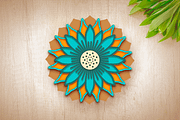 3D Sunflower Mandala - SVG Cut Files, a Decorative Illustration by Arshad Ali (Thumbnail 5 of 8)