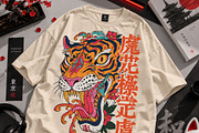 500+ Japanese Streetwear Sublimation, a Decorative Illustration by Selenique Studio (Thumbnail 9 of 15)