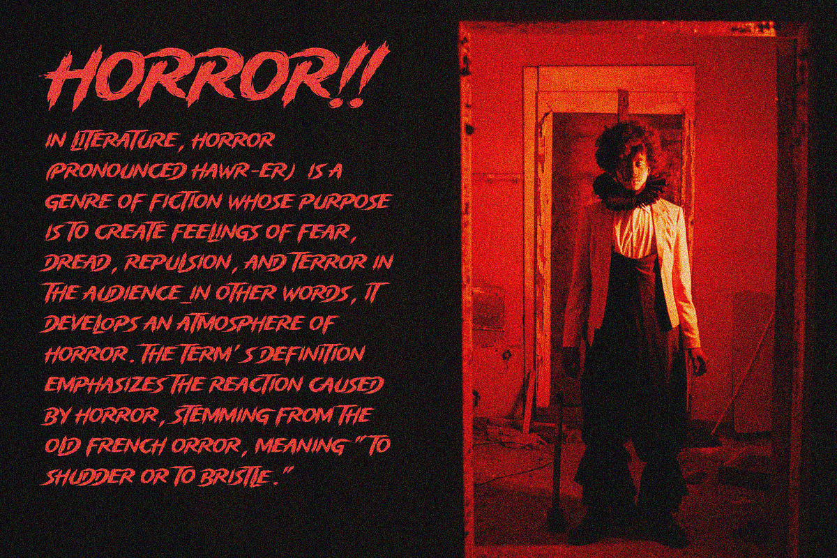 Storm Gust - Horror Font, a Handwritten Font by HanzelSpace Studio (Photo 5 of 6)