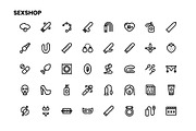 ICONIC - 400 Vector Line Icons, an Icon by RudenkoArts (Thumbnail 10 of 15)