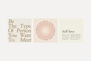 Instagram Quotes Posts Stories PS, a Social Media Template by Love Radiation Studio (Thumbnail 5 of 22)