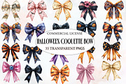 Halloween Coquette Bow Clipart, an Illustration by Designworld (Thumbnail 1 of 5)