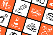 Animated Construction Drawings, a Person Illustration by Vectors Market (Thumbnail 4 of 5)