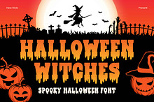 HALLOWEEN WITCHES - Halloween Font