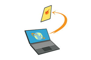 Money evolution icon. Step in, a Finance Illustration by Things for designers