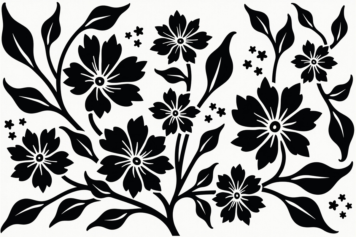 Floral Pattern Laser Cut Design Bund, an Object Graphic by Designs_River (Photo 7 of 10)