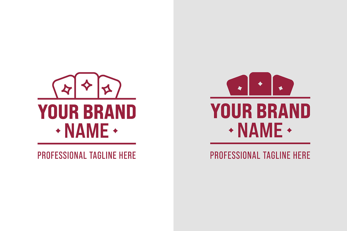 Trading Card Logo Template, a Branding & Logo Template by Pray Art Design Studio (Photo 1 of 2)