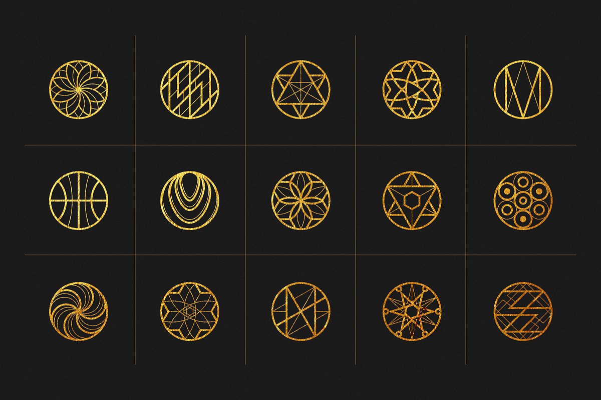 25 Linear Geometric Shapes. Part II, a Shape Add-On by le-genda (Photo 3 of 4)