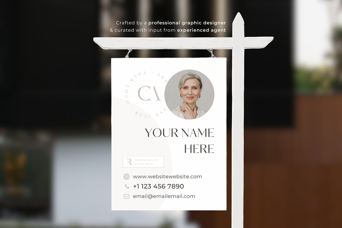 Real Estate Yard Sign For Sale, a Marketing Template by EstateElements (Photo 7 of 7)