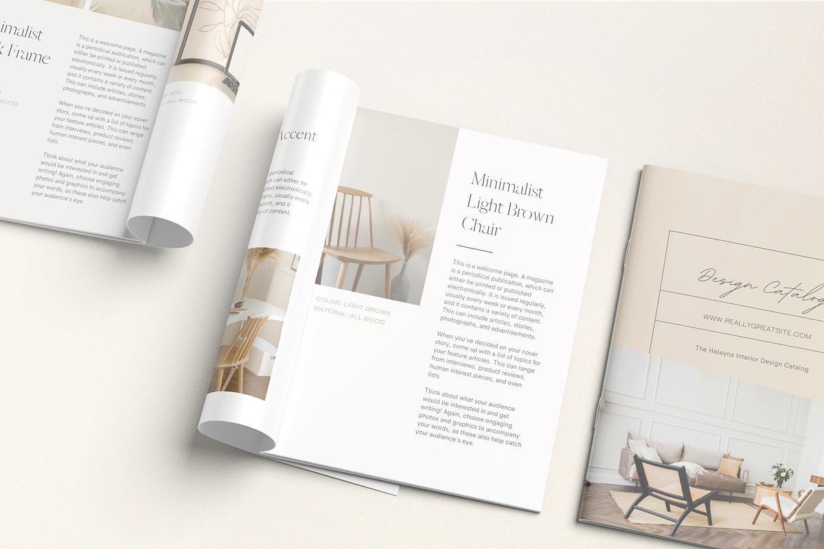 Brochure Catalog Mockups, a Print Template by 2M GRAPHICS DESIGN (Photo 2 of 11)
