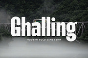 Ghalling - Modern Bold Sans Serif, a Sans Serif Font by TypeLogue (Thumbnail 1 of 5)