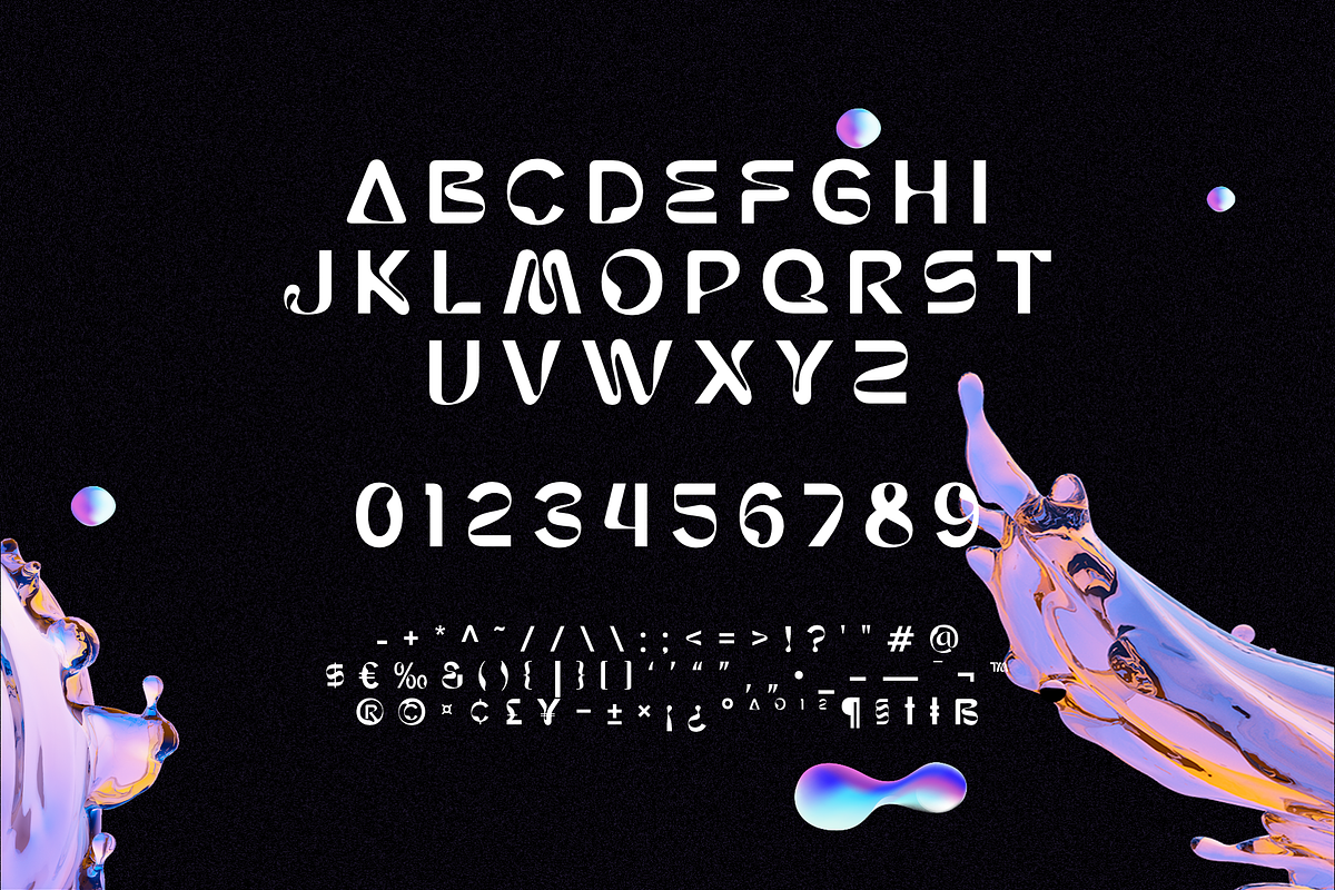 BOREN - LIQUID FONT, a Sans Serif Font by LoneArmy (Photo 8 of 8)