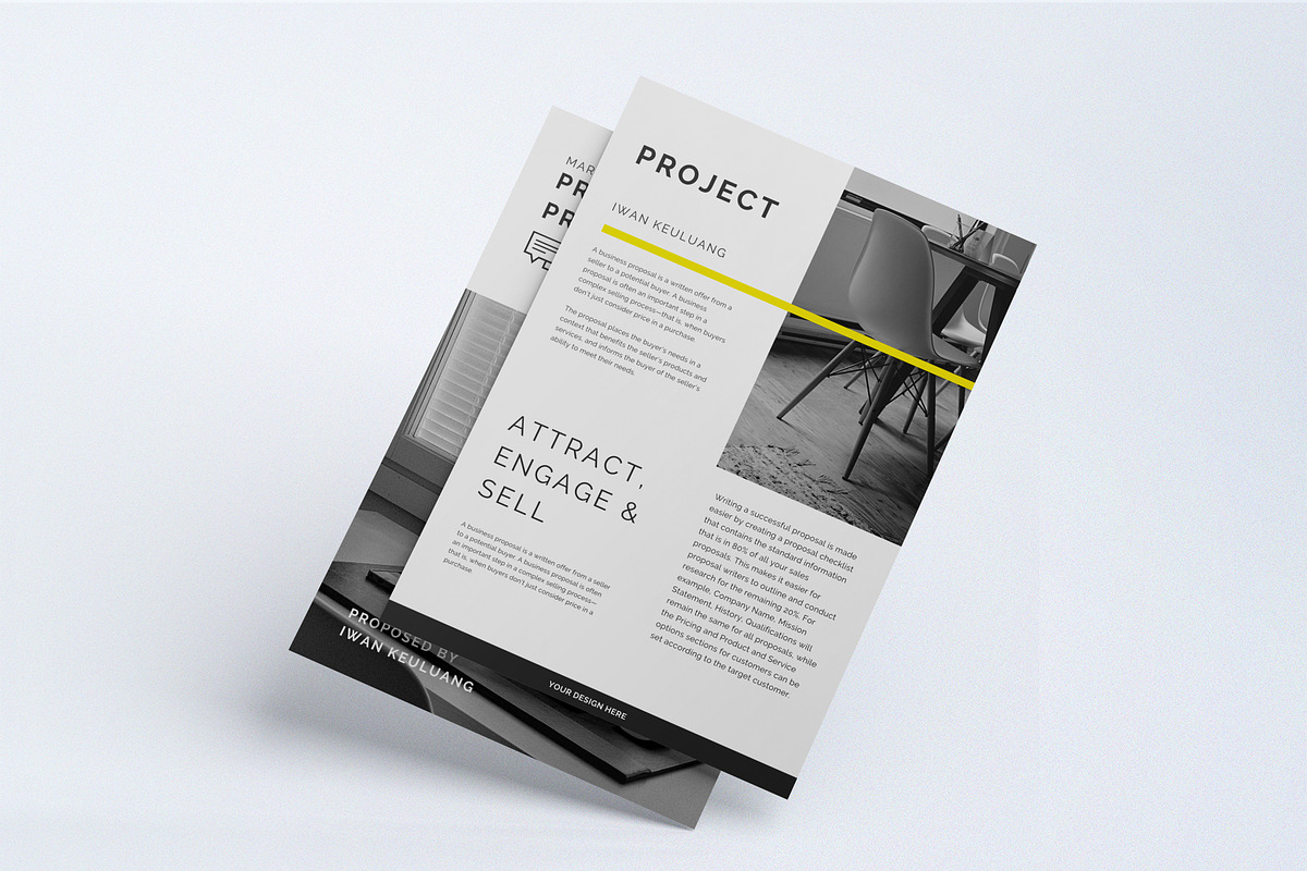 Flyer or Letterhead Mockup, a Print Template by 2M GRAPHICS DESIGN (Photo 3 of 7)