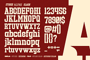 Strike Catch - Slab Sport Font, a Slab Serif Font by RagamKata (Thumbnail 10 of 12)