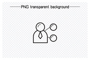 100 Business and Finance Line Icons, an Outline Icon by Designfour (Thumbnail 4 of 7)