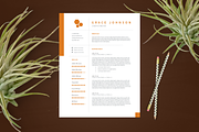 Resume + Cover Letter Template, a Resume Template by Hues of Hodges (Thumbnail 3 of 4)
