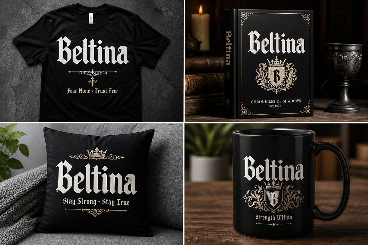 Beltina, a Blackletter Font by Wow Magic (Photo 3 of 4)