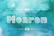 Moaren Font, a Font by Digital Typeface Studio (Thumbnail 3 of 7)