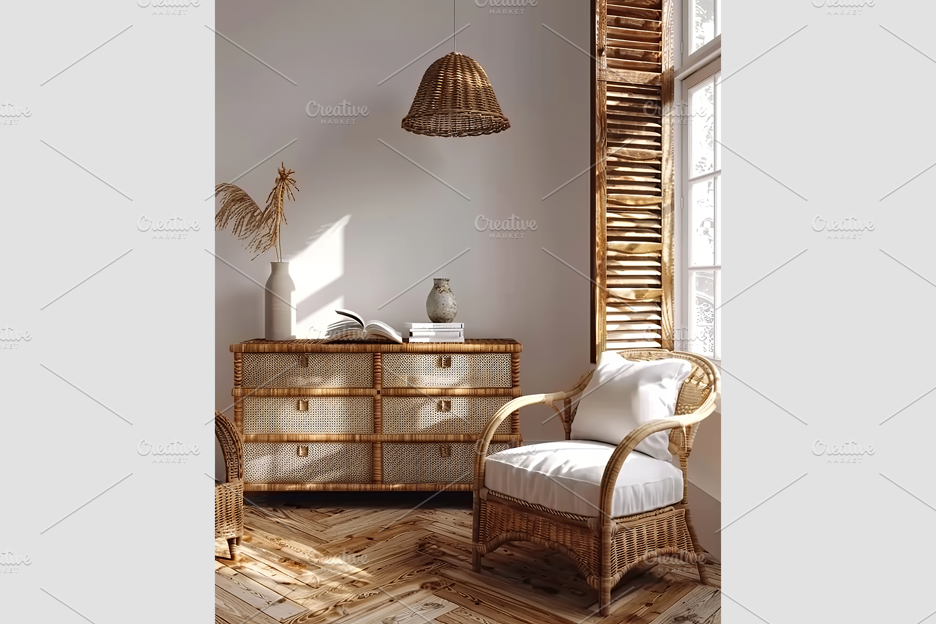 Home Mockup With a Cozy Interior, an Architecture Photo by GFXCity