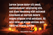 Raven Faith - Halloween font, a Script Font by Design House (Thumbnail 2 of 3)