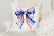 Blue Coquette Bows Sublimation, an Illustration by designcity5 (Thumbnail 2 of 4)