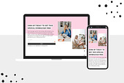 Pink Sales Funnel Templates Set, a WordPress Template by ltsdesigns (Thumbnail 3 of 7)