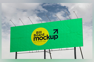 Roadside Billboard Mockup