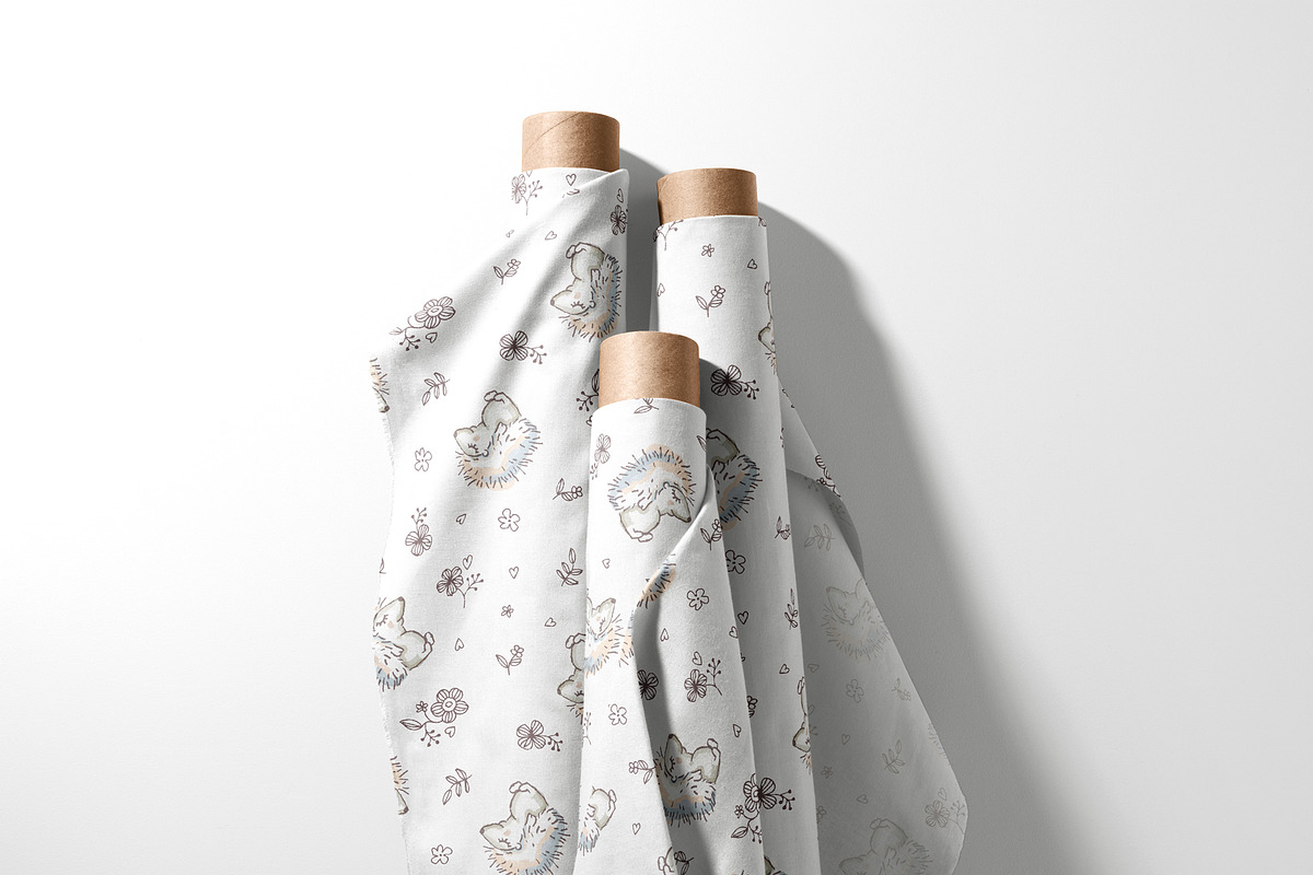 Watercolor Animal Bundle Pattern, a Pattern Graphic by StudioGlouna (Photo 8 of 10)