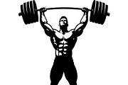 Vintage Strongman Weightlifting Bund, an Object Graphic by jahid234 (Thumbnail 5 of 13)