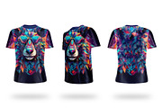 Realistic T-Shirt Mockup Bundle., a Mockup by moqirynart (Thumbnail 3 of 6)