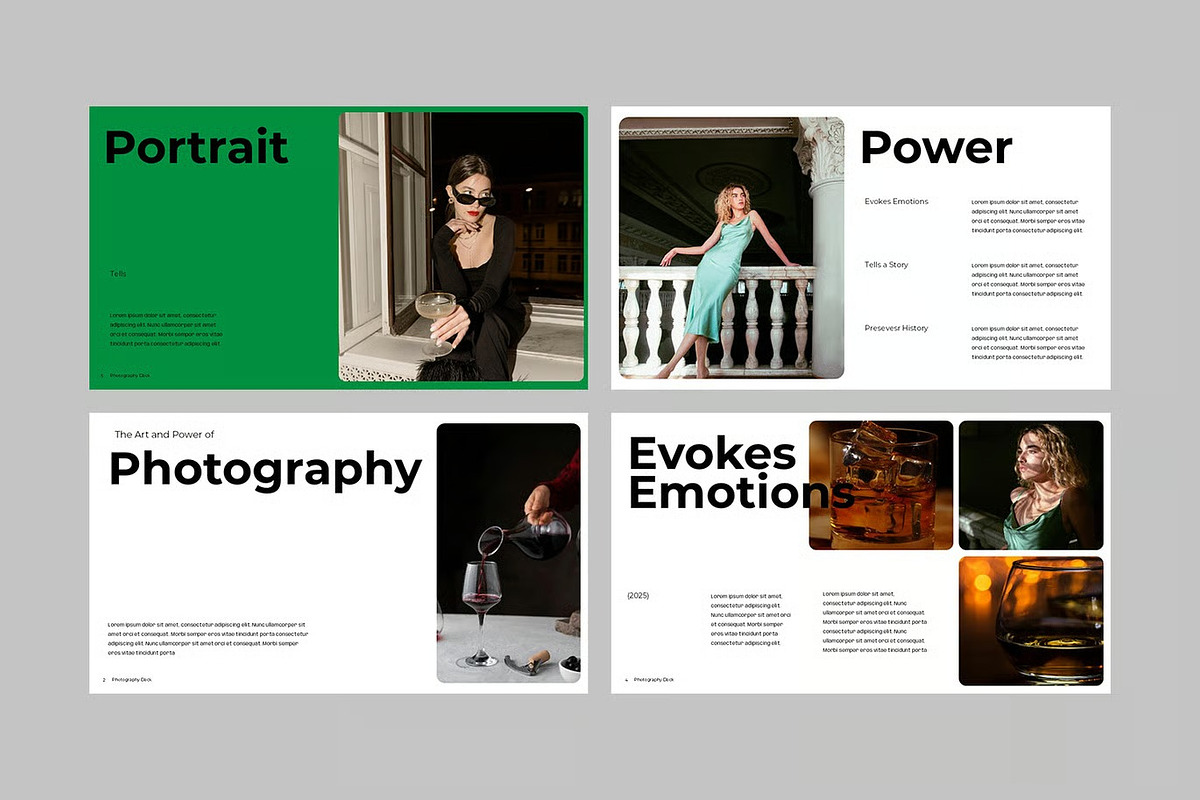 Photography Deck Keynote Templates, a Presentation Template by Fit-tee (Photo 2 of 4)