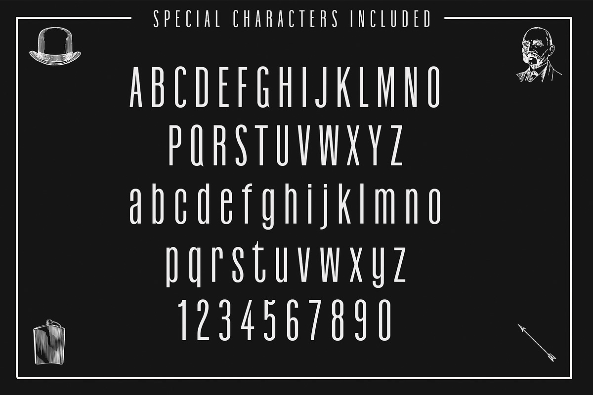 Black Velvet Typeface preview 5
