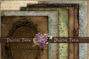 Antique old paper, vintage paper set, a Texture Graphic by DidiArtWorld (Thumbnail 1 of 4)