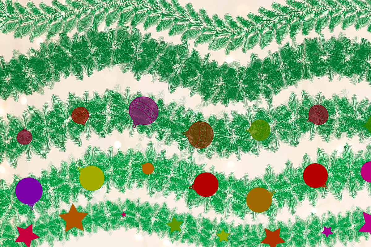 Christmas Procreate Brushes, a Brush Add-On by Almazova Dolzhenko (Photo 4 of 6)