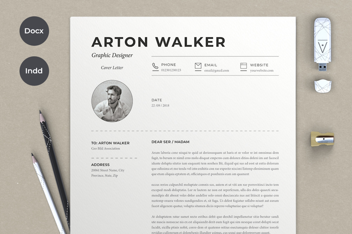 Resume Arton, a Resume Template by sz81 (Photo 5 of 5)