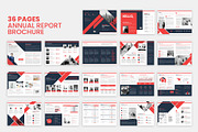 36-page Annual Report Brochure Word, a Magazine Template by TheBrightGrap (Thumbnail 2 of 6)