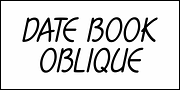 Date Book JNL, a Handwritten Font by Jeff Levine Fonts (Thumbnail 4 of 5)
