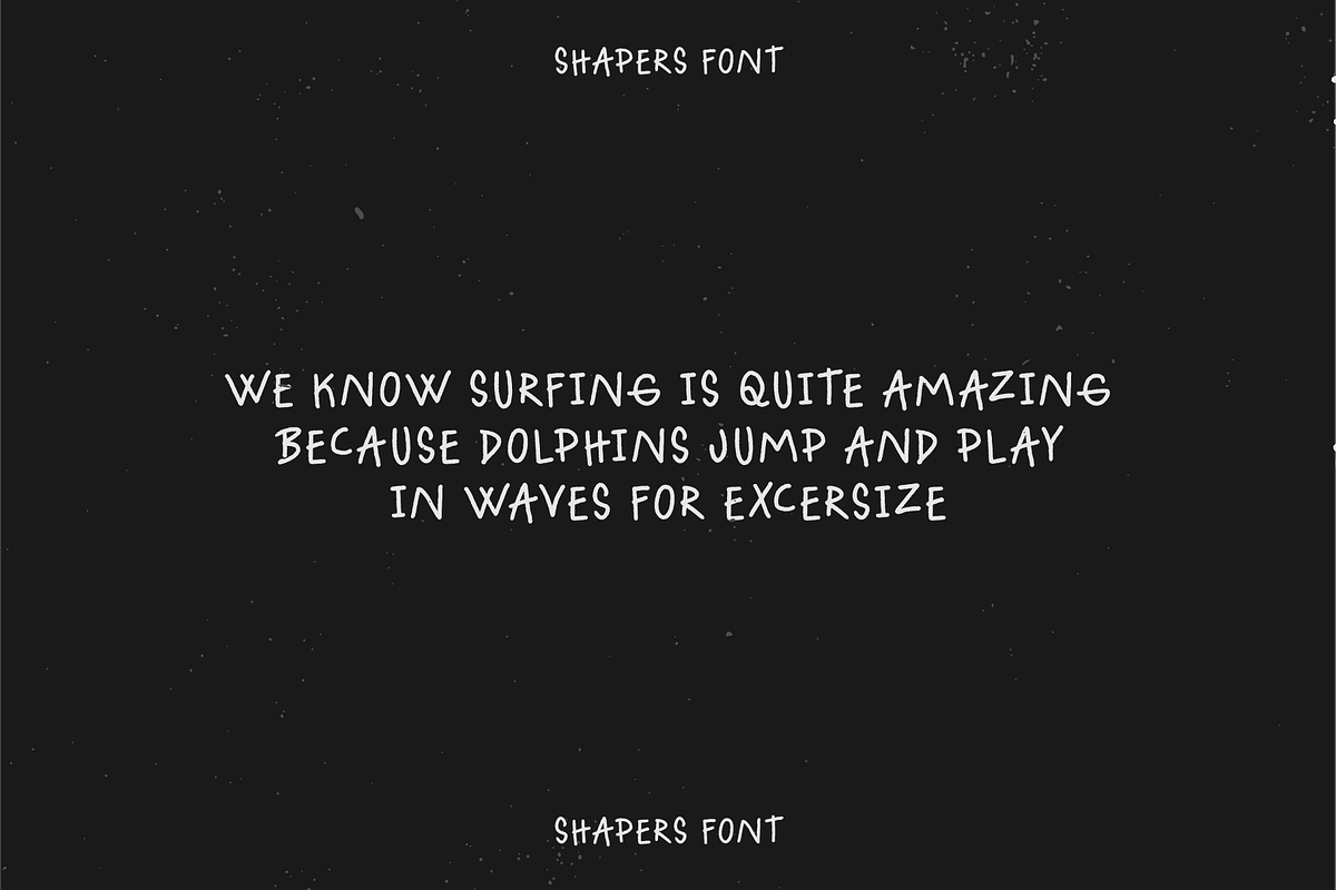 Shapers Font, a Font by Studio Alexander (Photo 2 of 7)