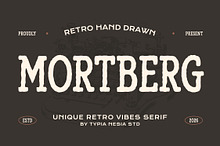 Mortberg – Rough Vintage Hand Drawn