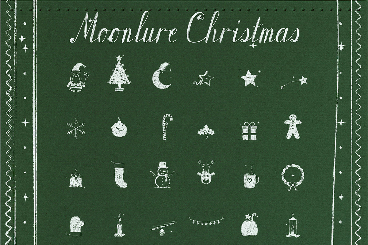 Moonlure – Textured Brush Script, a Handwritten Font by Lilithcollageart (Photo 7 of 15)