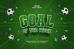 Text Effect Goal