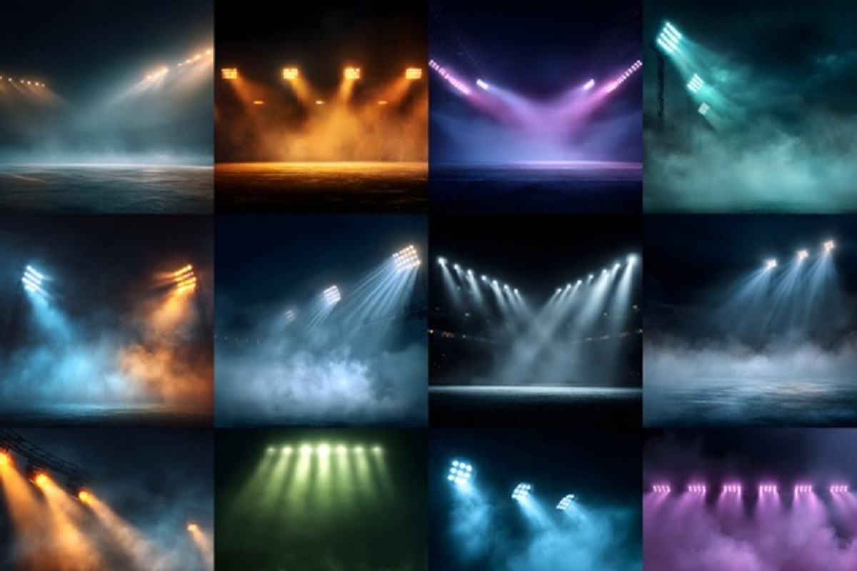 Friday Night Lights Stadium Backdrop, a Background Graphic by Walllow Creatives (Photo 2 of 4)