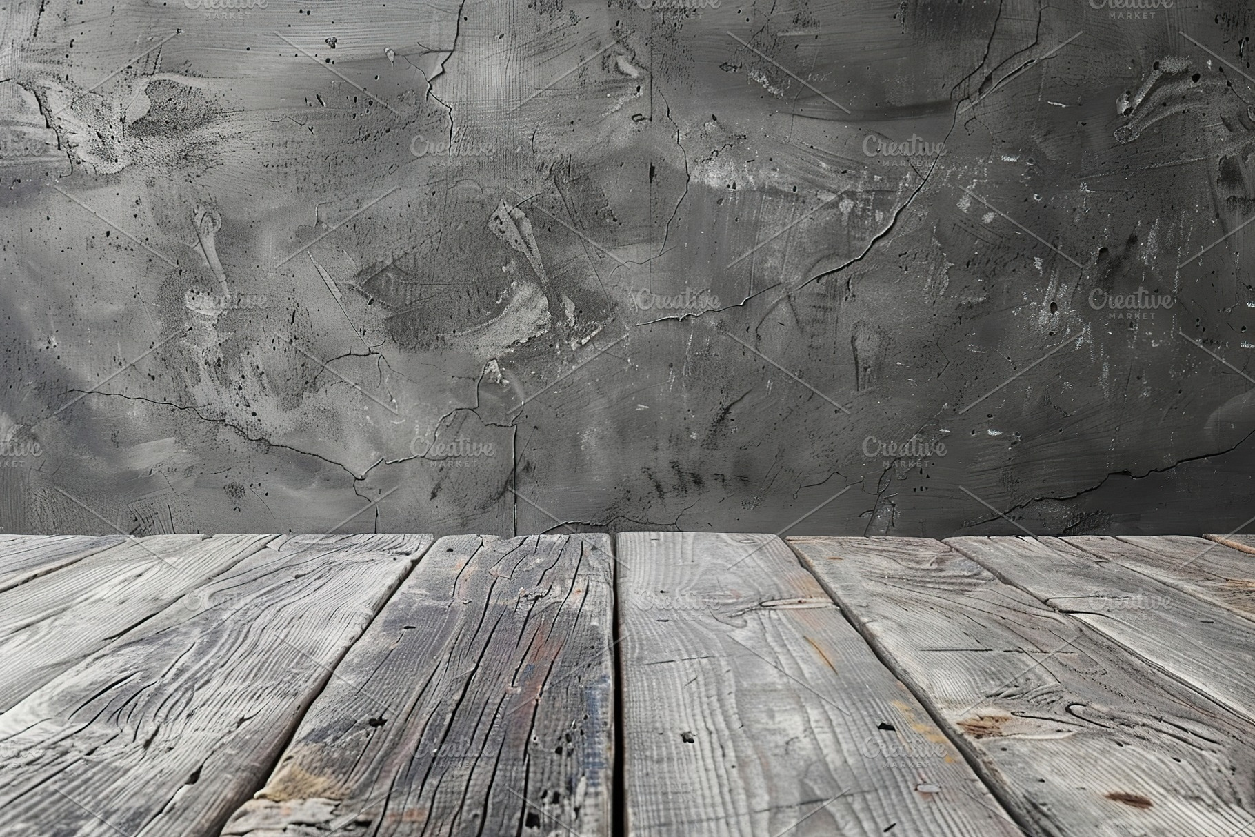 Wooden floor with grey wall in apartment, a Background Photo by AlyaAnd
