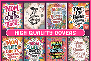 Mom Life Quotes Coloring Book, an Education Illustration by Ink Gallery (Thumbnail 3 of 4)