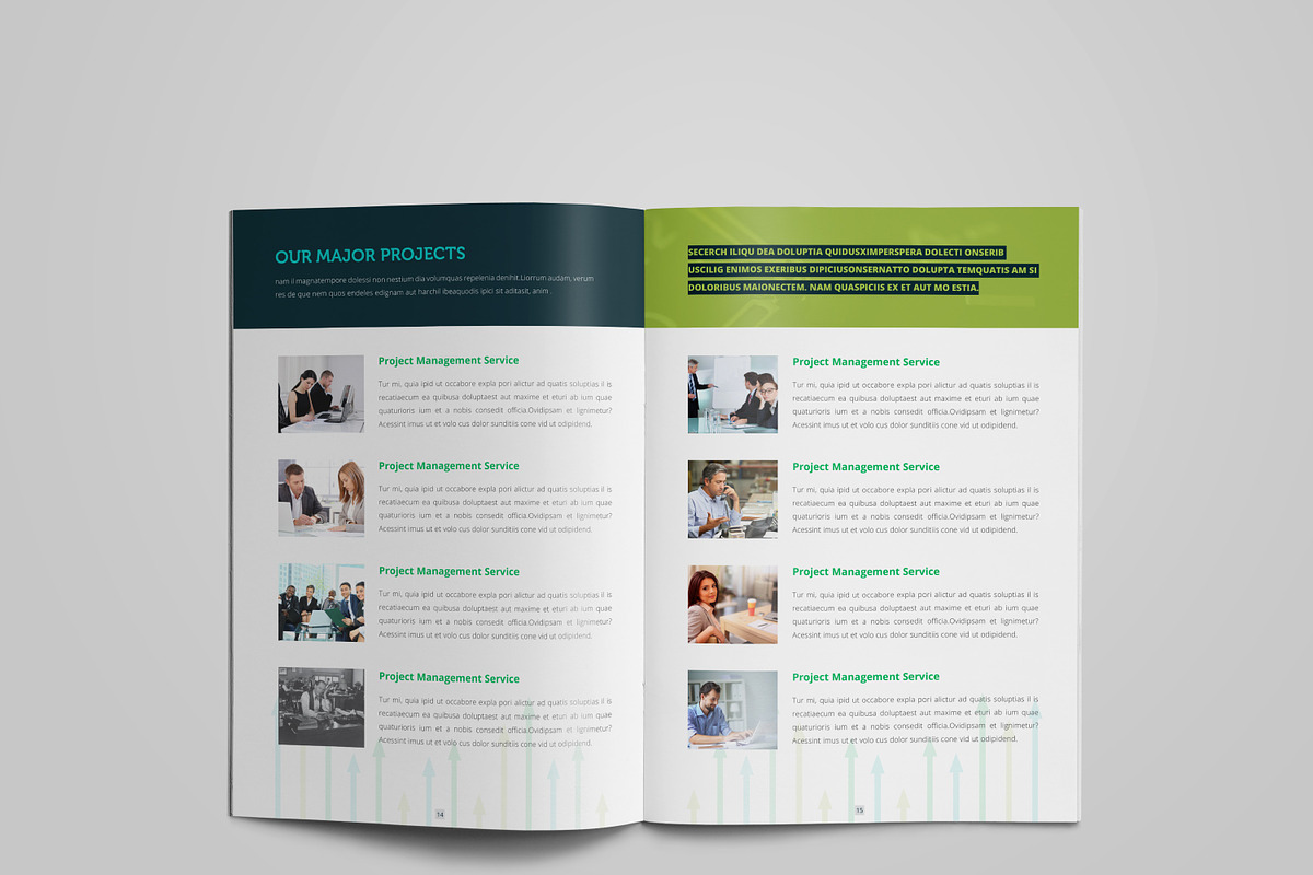 Business Project Proposal Design, a Stationery Template by Layout Design (Photo 9 of 11)