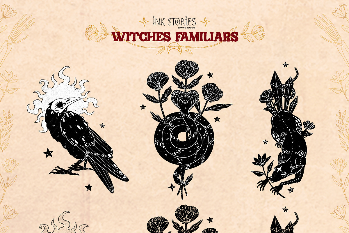 Witches Familiars, an Animal Illustration by Ink Stories (Photo 42 of 44)