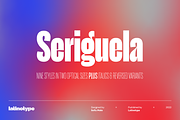 Seriguela - Family 50% off, a Sans Serif Font by Latinotype (Thumbnail 1 of 15)