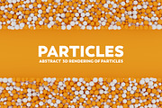Abstract 3D Rendering Of Particles, a Background Graphic by BIBIART (Thumbnail 1 of 6)